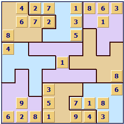 Jigsaw Sudoku